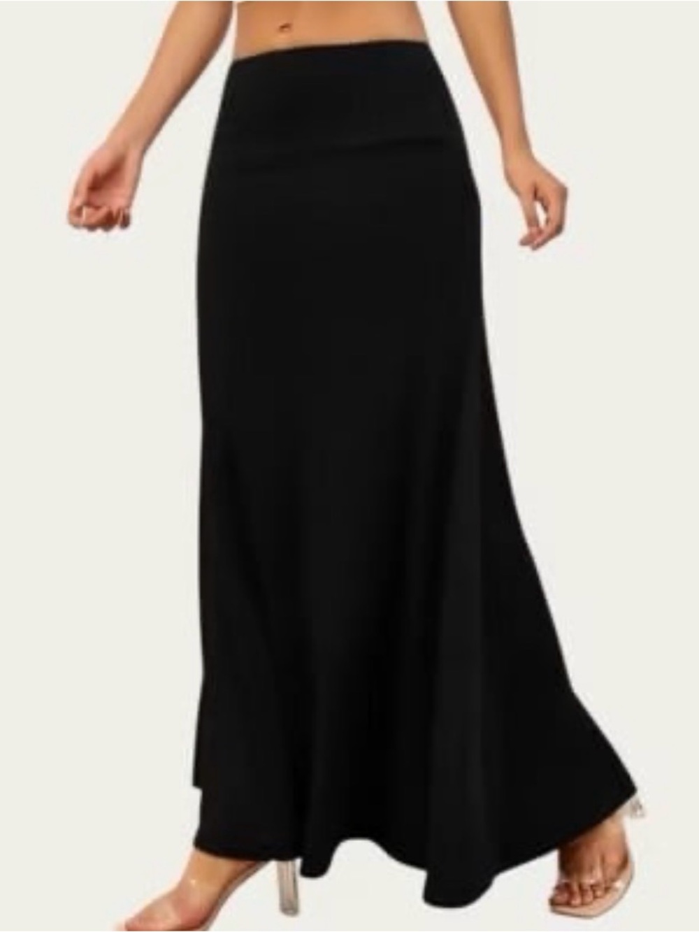 🖤 MERONA • Black Maxi Skirt XXL